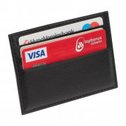 Kožený držiak na karty RFID