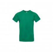 Pánske tričko s výšivkou B&C - Zelená