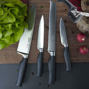 Set mit 4 Küchenmessern IVO Premier 90075 + zweistufiger Messerschärfer KOSTENLOS