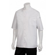 Chef Works VSSS szakácskabát - fekete/fehér/szürke