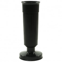 Váza zaťaž. 30cm čierna [6]