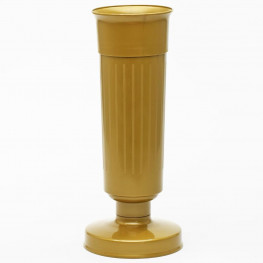 Váza zaťaž. 35cm zlatá [6]