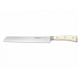 Zúbkovaný nôž na chlieb Wüsthof CLASSIC IKON créme 23 cm 4166-0/23