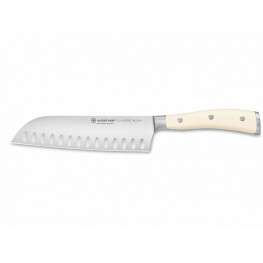 Japonský nôž Santoku Wüsthof CLASSIC IKON créme 17 cm 4176-0