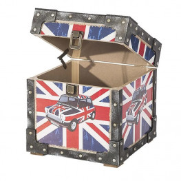 EUROFIRANY Box dekoračný Londýn 35x35x35 cm