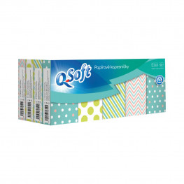 Q-Soft 3-vrstvové vreckovky 20 x 10 ks