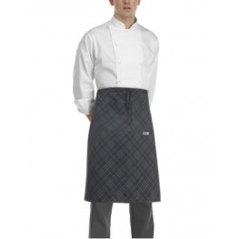 Kuchařská zástěra EGOchef IRON nízká s kapsou 70 x 70 cm