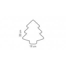 Tescoma forma na pečenie/vykrajovač vianočný stromček DELÍCIA