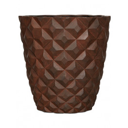Capi Lux Heraldry Vase taper round I rust 38x40 cm