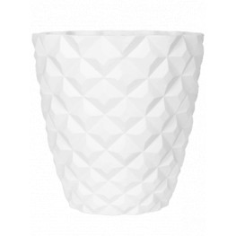 Capi Lux Heraldry Vase Taper round I white 38x40 cm