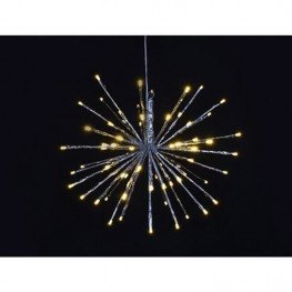Guľa vianočné osvetlenie MagicHome Vianoce Supernova 128 LED, 50 cm