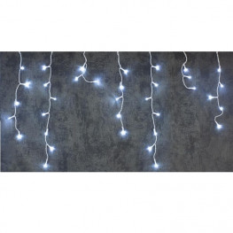 MagicHome Vianočná svetelná reťaz Icicle, cencúľová, 360 LED, 10 m, studená biela