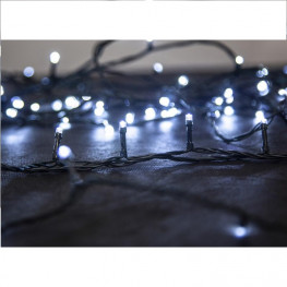 MagicHome Vianočná svetelná reťaz Errai, 320 LED, 11 m, studená biela