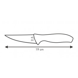Tescoma nôž univerzálny  SONIC 8 cm, pílkové ostrie