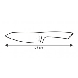 Tescoma nôž s keramickou čepeľou AZZA 15 cm