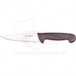 HACCP-nůž, hnědý, 16cm