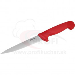 HACCP-kés filéző, piros, 16cm