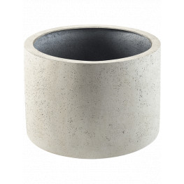 Kvetináč Grigio Cylinder antique white-concrete béžový 48x32 cm