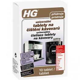 HG Univerzálne čistiace tablety na kávovary 10ks/bal