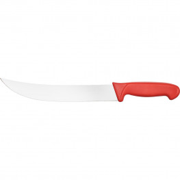HACCP-Mäsiarsky nôž, červený, 25cm