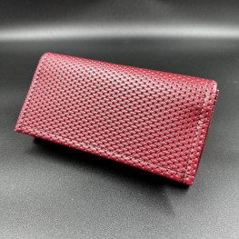 Číšnická peněženka - Červená - EKO kůže ( koženka )