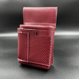 Púzdro pre barmanské a čašnícke peňaženky EKO koža ( koženka ) - červená 