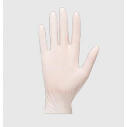Jednorázové latexové rukavice nepudrované