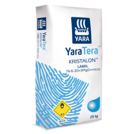 YaraTera KRISTALON modrý 19-6-20-3%MgO+7,5%SO3+micro 25 kg