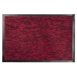 MagicHome Rohožka 40 x 60 cm, čiernočervená