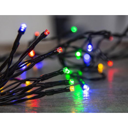 MagicHome Vianočná svetelná reťaz  Ceibo, 96 LED, 7 m, viacfarebná