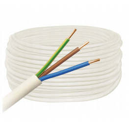 Elektrický kábel okrúhly YDY 3x2,5mm 5m