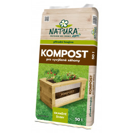 NATURA Kompost na vyvýsene záhony 50 l