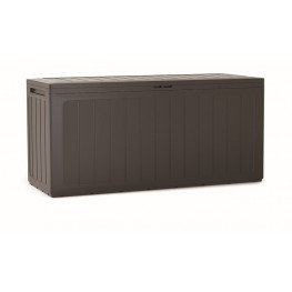 PROSPERPLAST Záhradný box BoardeBox, 116 cm, 290 l, hnedý