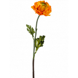 Umelý kvet Ranunculus oranžový 50 cm