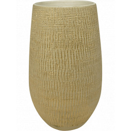 Kvetináč Indoor Pottery Pot High Ryan Shiny Sand béžový 18x30 cm