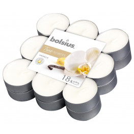 BOLSIUS Sviečky Tealight True Scents vanilka 18ks/bal