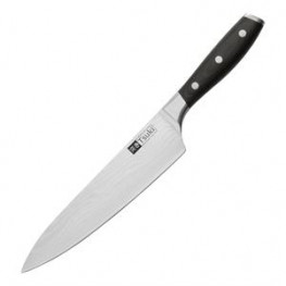 Tsuki kuchársky nôž z damaškovej ocele 20,5 cm