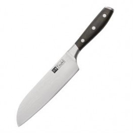 Tsuki-Messer aus Damaststahl 18 cm - Santoku