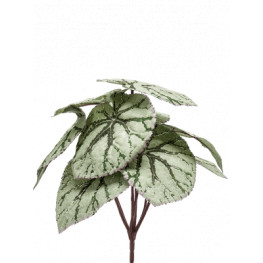 Umelá rastlina Begonia branch 25x25 cm