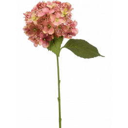 Umelý kvet hydrangea hortenzia ružová 50 cm