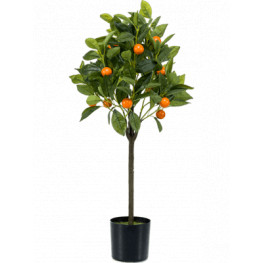 Umelá rastlina strom Citrus orange 75 cm