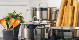 Nerezový riad - obstojí na výbornú v profesionálnej kuchyni aj v domácnosti