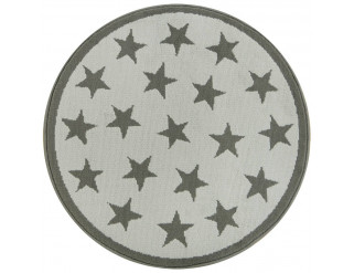 Detský koberec LUNA 533909/89911 hviezdičky, sivý
