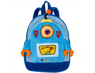 Dětský batoh ROBOT modrý 13099