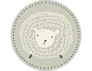 Dětský koberec Agnella Isfahan M Sheep popel kruh