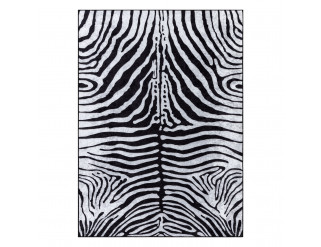 Koberec MIRO 51331.803 zebra, čierny / biely 