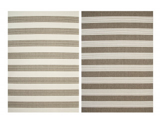 Šnúrkový obojstranný koberec Brussels 205617/10210 kávový