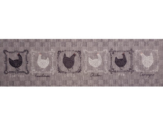 Kuchynský koberec Deco Style chicken