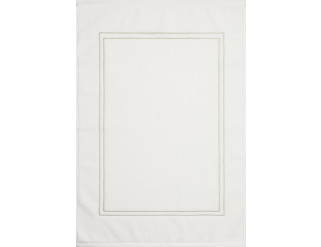 Kúpeľňový koberček OLIVIA 01 biely
