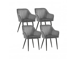 Set čtyř jídelních židlí LDC087G03-4 (4 ks)